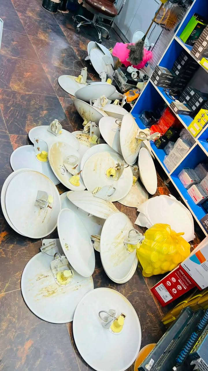 912 6g زوج
دش ٣٢ 
دش٣٠ubnt 
912. 5g
اومني مع روكت xw

الضمان / ٣ ايام من تاريخ الشراء 
يمكنك استبدال الطلب او ارجاعه حسب رغبتك 
🚗 التوصيل / كل محافظات العراق
🛒 الحجز / واتساب *********** 

العنوان/ حلة شارع اربعين مجاور لحوم ابو ضي/مقابل فاملي سنتر
