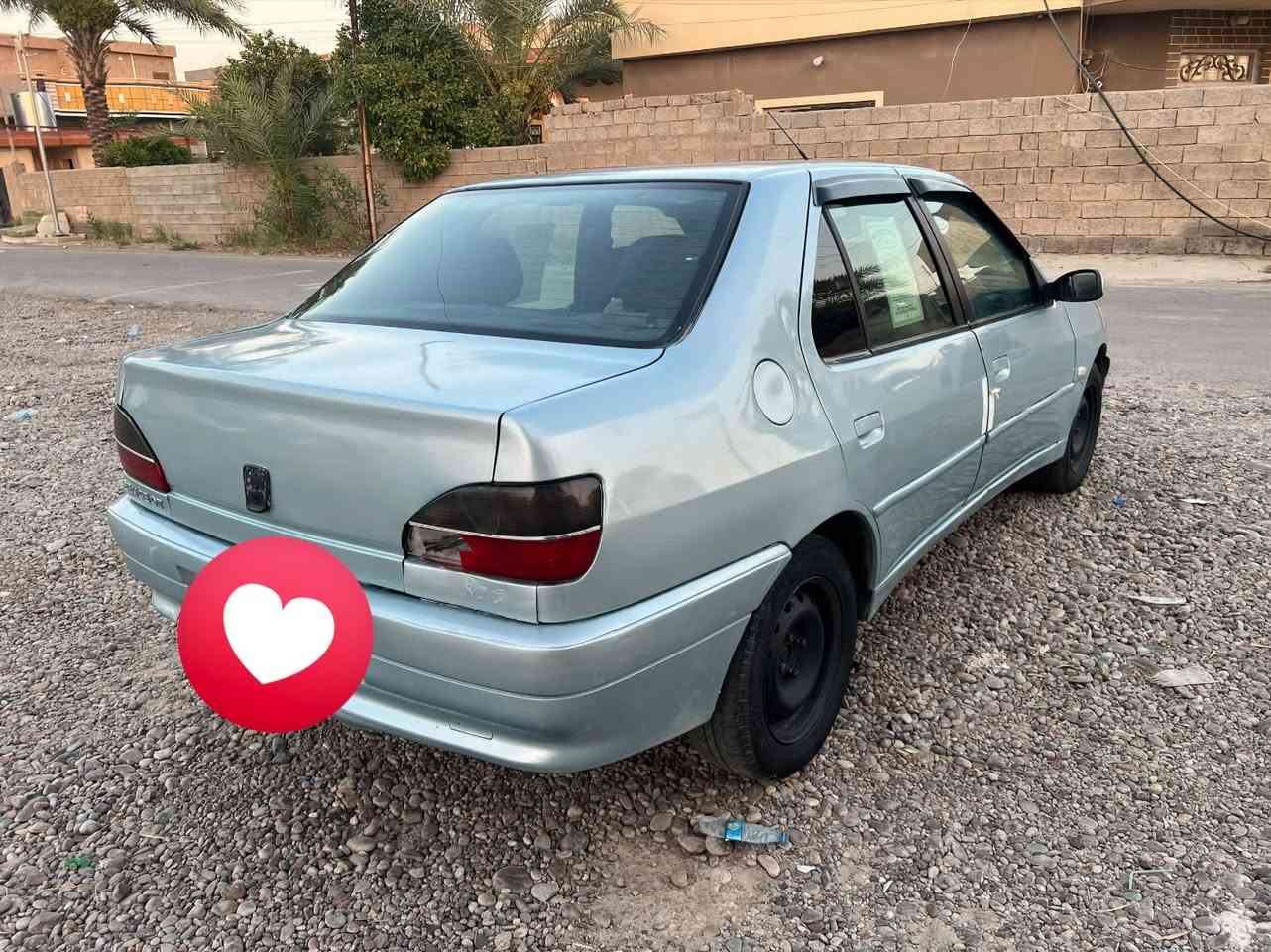 السلام عليكم
بيجو ٣٠٦ للبيع مصبوغة عام للجماليه 
حادثها جنطة بس 
السياره حيل حلوه 
تبريد ثلج
السعر ٢٥ و بيها مجال بسيط حيل 
مكانها قضاء العلم 
للأستفسار ***********
