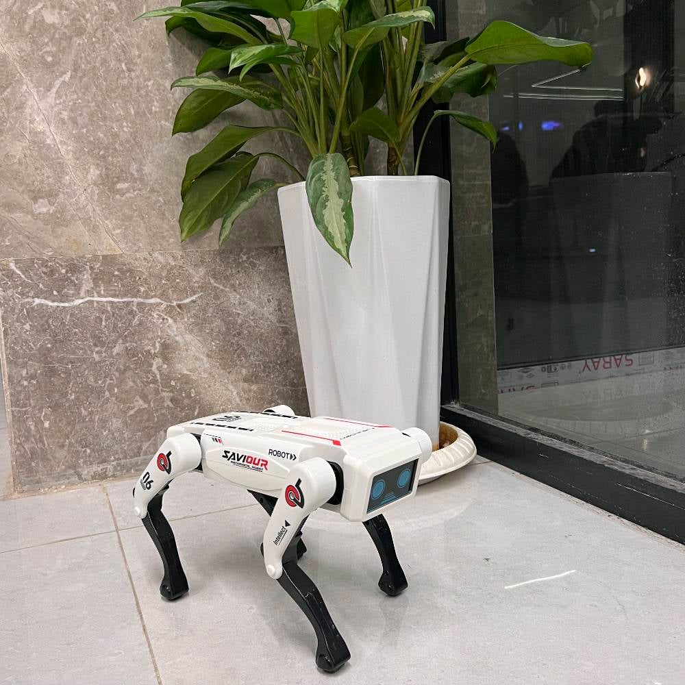 🤖 روبوت الكلب الذكي AI
مرح تفاعلي بلا حدود!

تحكم عن بُعد 2.4GHz مع أوامر صوتية لتنفيذ الحركات بكل سهولة 🎮🗣️
يمشي، يلتف، يجلس، يرقص ويقدّم حركات استعراضية ممتعة 🕺
موسيقى وإضاءة تضيف جو من الحماس ✨🎶
بطارية قابلة لإعادة الشحن للعب أطول 🔋

🎁 خيار مثالي للأطفال 8+
لعبة ذكية تجمع المرح والتفاعل
الحالة شلونها: جديد لو مستخدم؟ وبي أي خدوش، كسر، ضعف بالحركة، أو مشاكل بالأوامر الصوتية/الريموت؟: 
جديد وما بي اي كسر ولكن يرجى التاكد من حالة المنتج قبل الاستلام
منين موقعك بالعراق؟ وشنو مناطق التوصيل المتوفرة، وهل أكو توصيل مجاني لو برسوم؟: 
توصيل مجاني