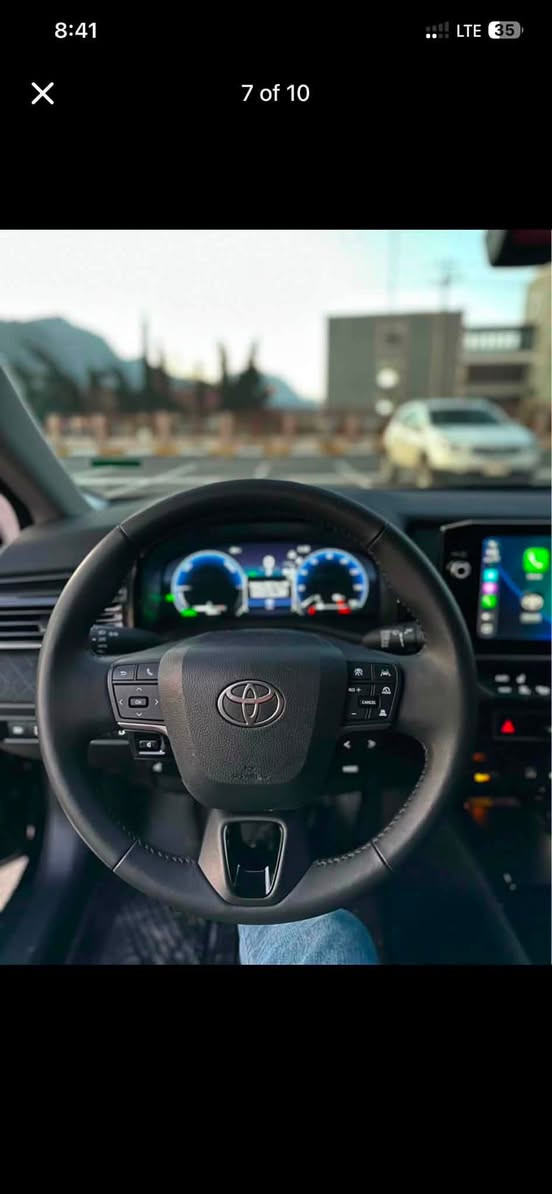 TOYOTA CAMRY 2025 XLE HEV
فول مواسه فات تهنها پانوراما نييه ( شاشه كهوره - كوشن

جلّد وهيتهر - سوكان هيتهر - دهبل كيّج ئه لكتروّنى -

ده شبولو به ركَهده ركَاى بيلاد ليد - لايت عهدهسه و زينوّن بيلادى - وايه رليّس جارج بيلاد - رادارى بيّش و دوا خهتى جاده ) زور مواسه فه تى تر - كتابى جامره شى له كَه لايه سه ياره كا هه تا بلّيّى مالّى دوّسته ديناريّك مه سره فى تيانييه

تەنها ١٢٠٠٠کم رۆشتوە 

كامل جوانكارى بوكراوه

له هيجى كەم نييه

سەیارەکە تازە ڕەقەم کراوە هەمو شتێکی نوێیە

تهنها بونيتى بؤياخه بيّنا وكرتن جالّو شوختو وردهى نييه

ئيّرباك سيسته مه

نرخى ٢٢٨$

***********

***********
