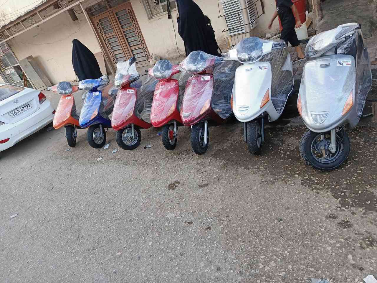 سلام عليكم وصلتنه دراجات حاويه شرطه الفحص فحل نثيه موجود شرط الضمان سنه صيانه مجاني السعار خياليه 550قفل اتوصل على رقم ***********
