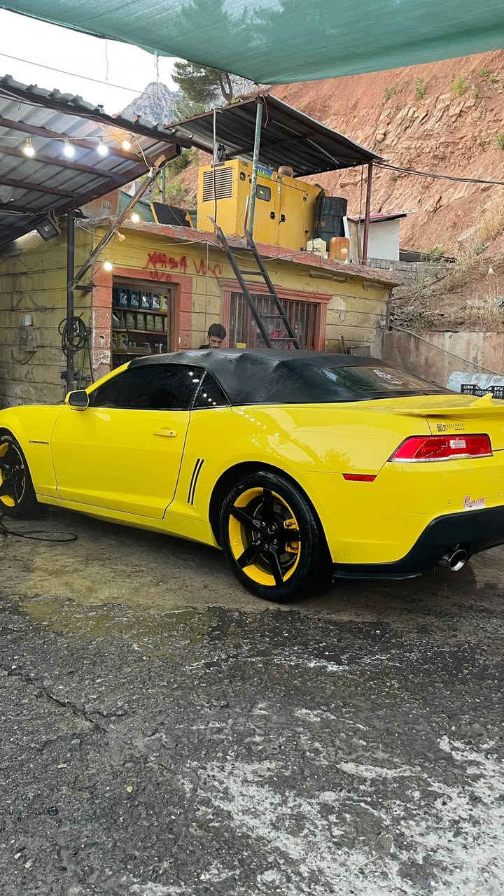 للبيع كمارو 2015 rs. 3600
فول مواصفات تحكمات استيرن
مثبت سرعه 
شفتات  
كشنات كهرباء 
كشف سياره حيل نضيفه 

كير مكينه اكسل بلاد 

بدون ايرباك قطعه وحده 

مكاني بغداد الغزاليه 

***********
