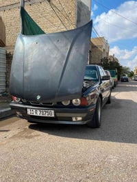 BMW540  اصل بليته وسنويه موديل 1993 رقم بغداد صدر امامي وخلفي طك كارتو...