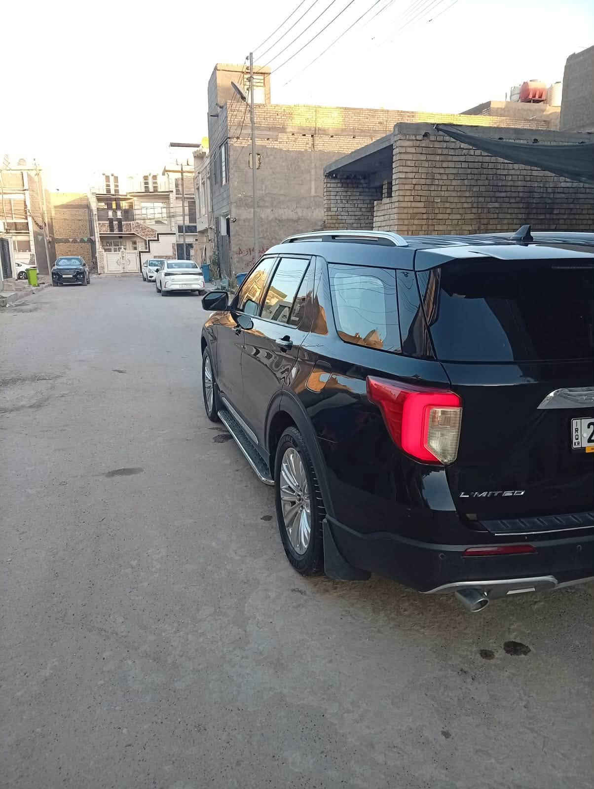 FORD EXPLORER LIMITED 2021

💠الفئة LIMITED فول واحد ع واحد للاخير 
حادث جاملغ خلفي بدون ارباك بجم كبس 
صور الحادث بلمنشور 

💠الموديل2021

💠اللون اسود

💠رقم اربيل بسمي هزه جديده ما صاقطه 

💠عداد المسافة 42

💠القدرة الحصانية 300hp 🐎🐎🐎

💠المحرك 4 توربو 2300cc

💠المواصفات 

🕳️بصمة 

🕳️دخول ذكي 

🕳️تشغيل عن بعد 

🕳️داخل جلد بيجي

🕳️سايد بريك بصمة 

🕳️كير ماوس

🕳️كشنات كهرباء 

🕳️كشن امامي وخلفي تدفئة 

🕳️كشن امامي تبريد 

🕳️تبريد مركزي 3 قطع

🕳️كاميرا عدد5محيطيه 

🕳️لايت لد 

🕳️كشافات ضباب 

🕳️حساسات 360 درجة

🕳️رادار 360 درجة

🕳️قيادة آلية 

🕳️ستيرن كهرباء وتدفئه وتحكم كهربائي صعود ونزول

🕳️كشن خزن 3 وضعيات 

🕳️انارة داخلية 7الوان متغير

🕳️شحن لاسلكي 

🕳️ستيرن تدفئة 

🕳️إشارة بالمرايا وشفط 

🕳️وضعيات قيادة 7 

ونزول منحدرات 

🕳️سماعات B&O

🕳️اوتو بارك 

🕳️اوتو ستوب ستارت 

🕳️تحديد مسار 

🕳️مثبت سرعة 

🕳️صندوق كهرباء 

🕳️بردات خلفية بلاد

🕳️كشنات خلفي كهرباء 

🕳️يدات تطعيم نيكل 

داخل مطعم بصاجات 

🕳️ويل 20  فور ويل

🕳️اندرويد اوتو

🕳️نظام GPS نفكيشن

🕳️دبل اكزوز 

🕳️اوتو هولد 

🕳️ابل كاربلي 

 مري اشاير

لايت اوتو

ماسحات اوتو

صندوق كهرباء

ارضيات فورد الاصليه وارضيات حوضيه 5Dتصعظ ع دوسات

مكفوله من كلشي كير محرك تبريد كهربائيات شرط الشركه  السعر(٢٠٥)وبيها مجال لطيبين (***********)مكان الدوره

