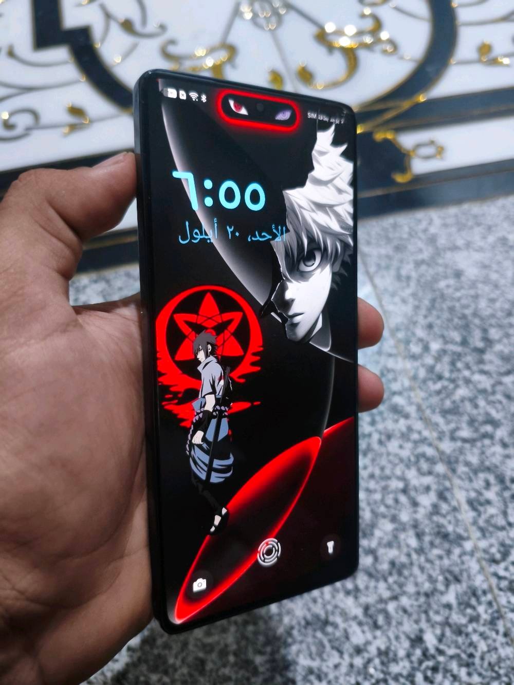 Tecno Camon 30 Pro 5G. 
تكنو كامون 30برو 5g. 
مكفول من الفتح والتصليح. 
النظافه 80%. 
الذاكره 256/12.
ببجي90 فريم. 
شاشه 144 هيرتز. 
فقط الظهر مفطر و فطر بشاشة موضح. 
المكان بابل القاسم