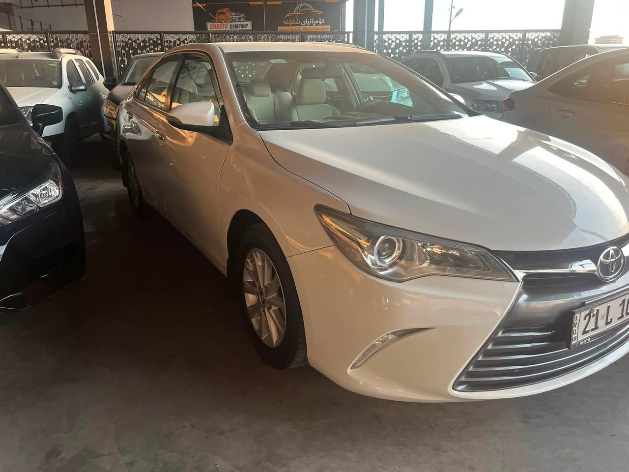السلام وعليكم للبيع كامري 2016خليجي 
مواصفاتهاLE
محرك وگير ضمان مامفتوح
5قطع صبغ بدون دواخل
السعر133$
مكانها السليمانيه للاستفسار فقط اتصال
***********
