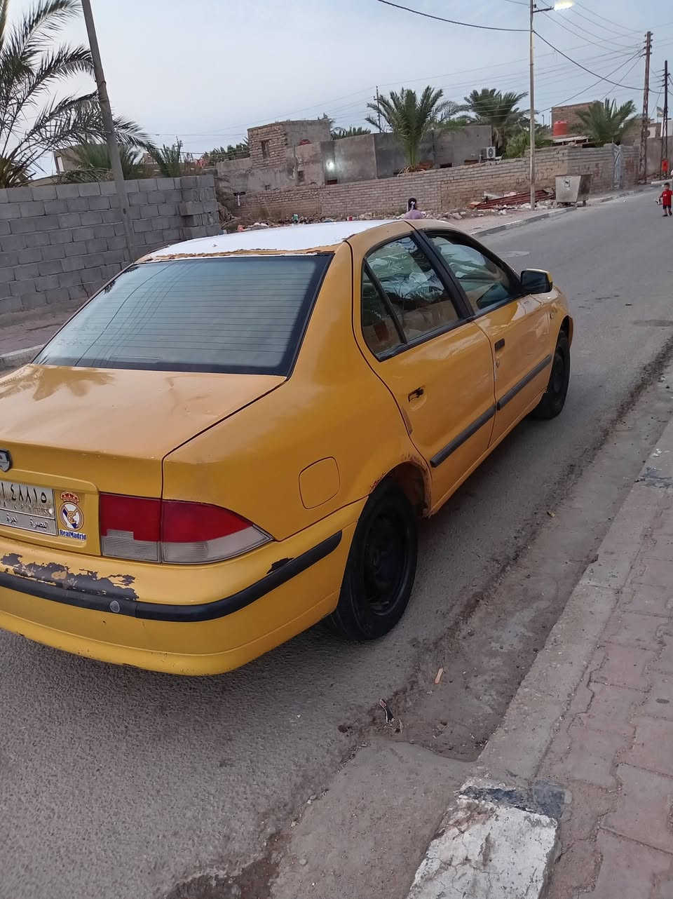 يالله
سمند مديل 12

كير مكينه كفاله لا تنقيص ولا تبخير 

حداده حلوه زينه لا بأس

تخم. تاير حاويه شاده قبل 3 اشهر تقريبن 

داخله نضيف
بس بطاين. لكدام. شويه تعبانه 
لورا جدد

سنويه منتهيه 
رقمه بصره 
عليه هيئه 270 الف يطيحن. من سعره 
مصفره غرامه 

راعيه بلبصره موجود

اني. مكاني بصره القرنه 

رايده 25 وبيه مجال
واذا اكو مراوس بيجو 
بسمند خصوصي 
بسايبه نضيفه 
او. بي ام كير عادي ماكو مشكله 

ما. يعجبك المنشور عبره ضلعي وربي يرزقك ويوفقك 

***********
واتساب وتصاال نفس الرقم
