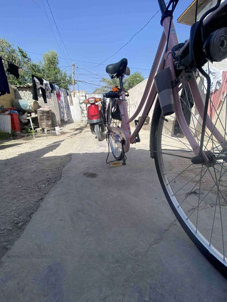 لبيع باسكل بناتي بطه حجم 26بيدي مديل 22 كفاله بدون غراض ينباع المكان كربلاء حي الميلاد قرب مدرسه التطور سعر 135وبيه مجال حك الجيه ***********
