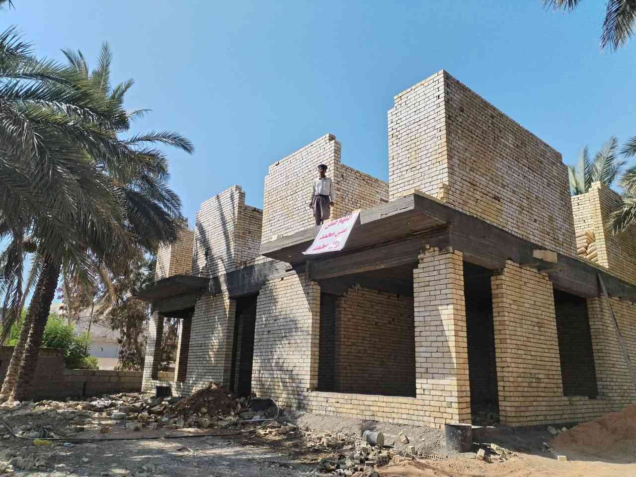 خلفة بناء متفرغ العمل ***********
