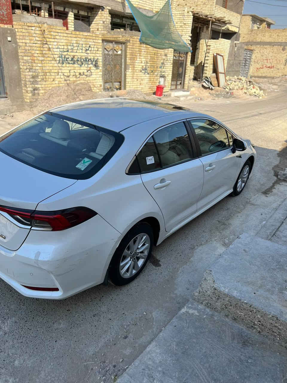 ‏السلام عليكم للبيع كورلا 2023ساز خليجي بانزين فقط مكينه 1800 مكينه كير حدادية كفاله فول مواصفات فتحة بصمة ابواب وبصمة تشغيل تبريد خلفي فول مواصفات السياره مكفوله كفاله عامه عدا بارد اصبعين بلجنطه ماشية 92كم حقيقي رقم اربيل السعر خاص او الاتصال*********** مكاني بغداد
