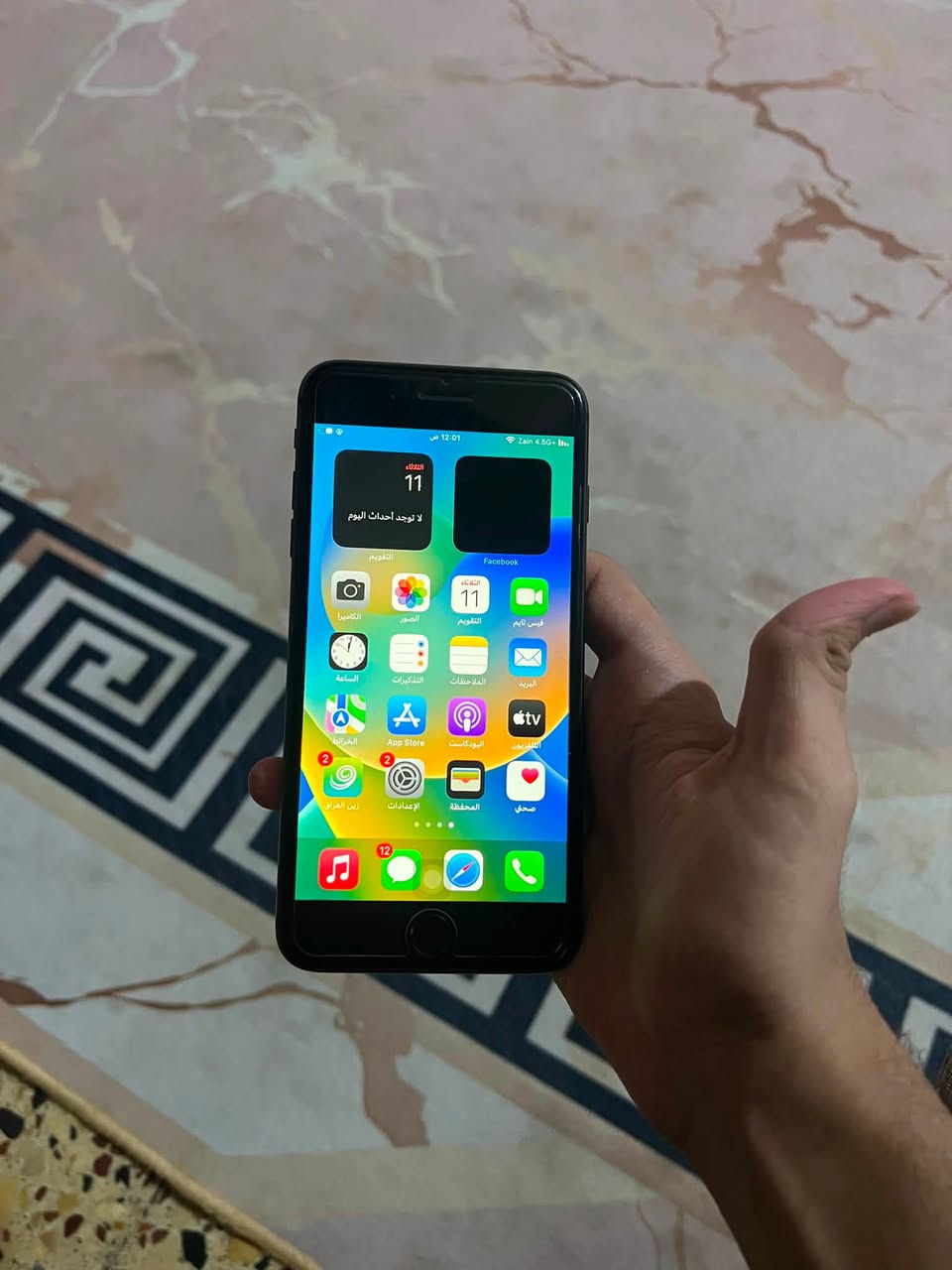 عرض بيع: iPhone 8 plus 
اللون: اسود
الذاكره: 64
كاميرا: 4k 
الفريمات: 60 فريم للالعاب
البطاريه: مبدله بوحده اصليه وكاله وهسه هيه 100
الملحقات: كفر يخبل وشاحنه 
المكان: نجف 
الجهاز نظيف ومابي خدش وهاي الخدشه البسيطه باللزكه 
السعر 85 وبي مجال زين راسلني خاص او اتصل واتساب 
***********
