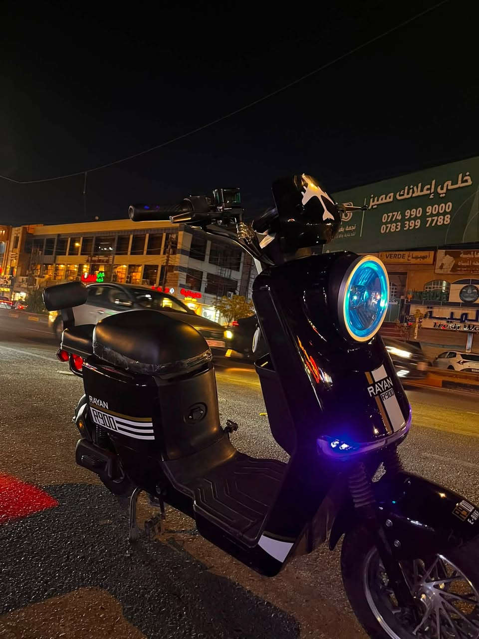 ريان R900للبيع  
خمس بطاريات
نضام R
دبل اشاره 
لايت عالي ناصي رماش
يجيك وياها بصمتين وسويجين 
وياها سله ومري
والدراجه على الفحص السعر 530
السرعه حقيقي 60
للاستفسار ***********

