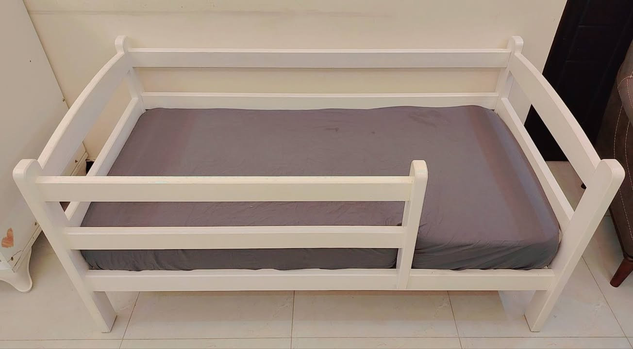 سرير طفل • ١٦٠×٨٠ • دوشك اسفنج