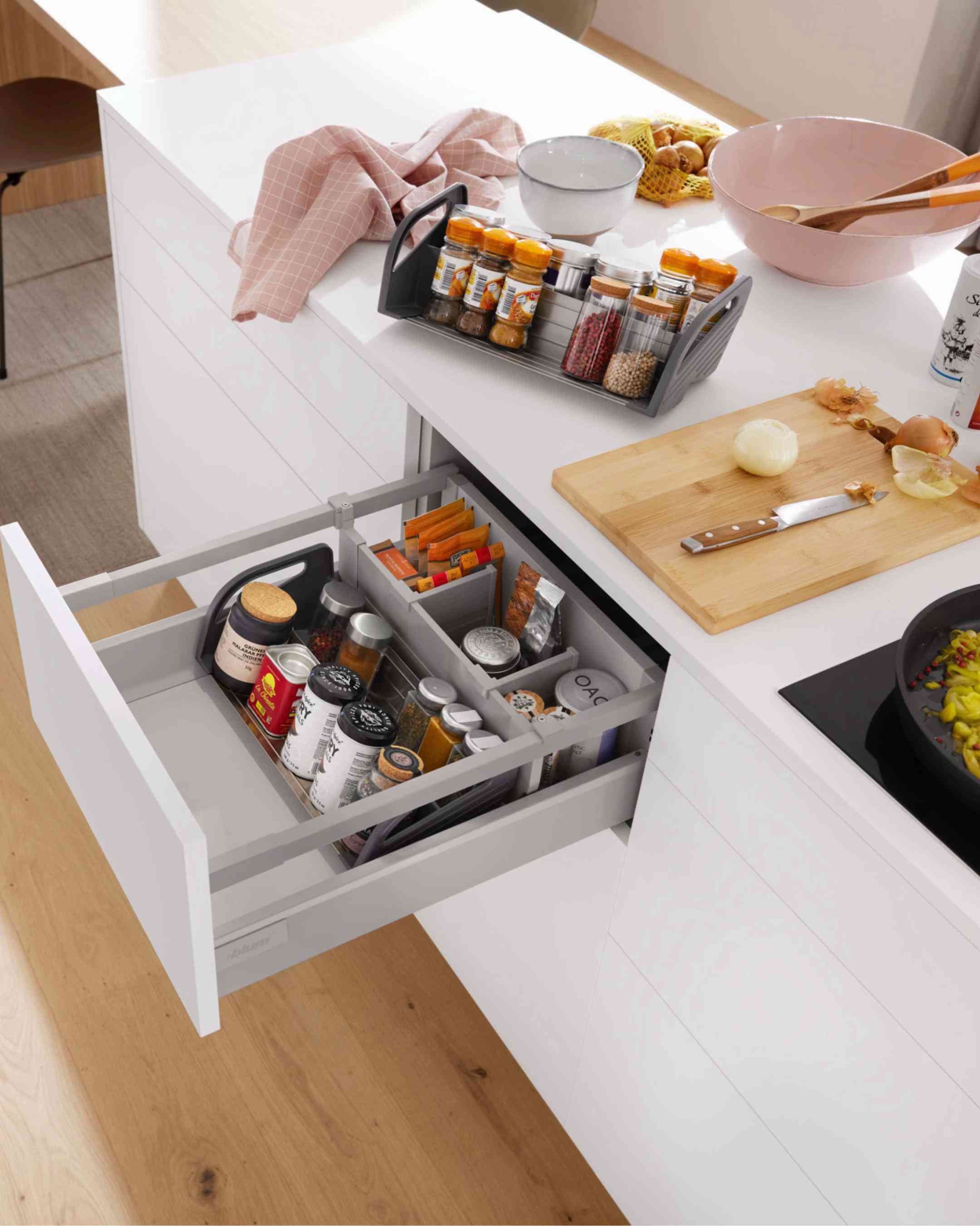 ‏✨ORGA-LINE SPICE HOLDER✨ بعد اليوم لا تخلي علب البهارات تتكدس بالدرج — مع ORGA-LINE من Blum كل شيء مرتب وواضح وبمتناول إيدك🧡.. ‏‎•مصنوع من الفولاذ المقاوم للصدأ والبلاستيك• لأحجام مختلفة من علب التوابل•لعرض درج 30سم•  عرض حامل البهارات 21.2سم• ‏‎صنع في النمسا 🇦🇹  ✨ ORGA-LINE SPICE HOLDER✨ From today on, don't let spice jars pile up in your drawer — with Blum's ORGA-LINE, everything stays organized, clear, and right at your fingertips 🧡.. •For different sizes of spice jars• For cupboard width 30cm• Width spice holder  21.2cm • Made from plastic and stainless steel• Made in Austria 🇦🇹  ‏‎‏‎‏‎🔵الوكيل الحصري لشركة BLUM في العراق ‏‎‏‎‏‎ضمان مدى الحياة💯 ‏‎‏‎‏‎شركة قمة التالين للتجارة العامة ‏‎‏‎‏‎‏‎📍العنوان: بغداد - كرادة خارج - ساحة عبدالقادر  الجزائري 📲*********** ‏‎‏‎‏‎‏‎لمعرفة الاسعار والتفاصيل  يرجى  مراسلتنا  WhatsApp على ***********  ‏‎‏‎‏‎‏https://linktr.ee/taleeniq ‏‎‏‎‏‎‏‎نسعى دائما لخدمتكم! 💙 !We always strive to serve you you! ‏#BLUM #BlumIQ  #BlumIraq #BlumBaghdad  #Blumaustria  explore OrgaLineSpiceHolder
