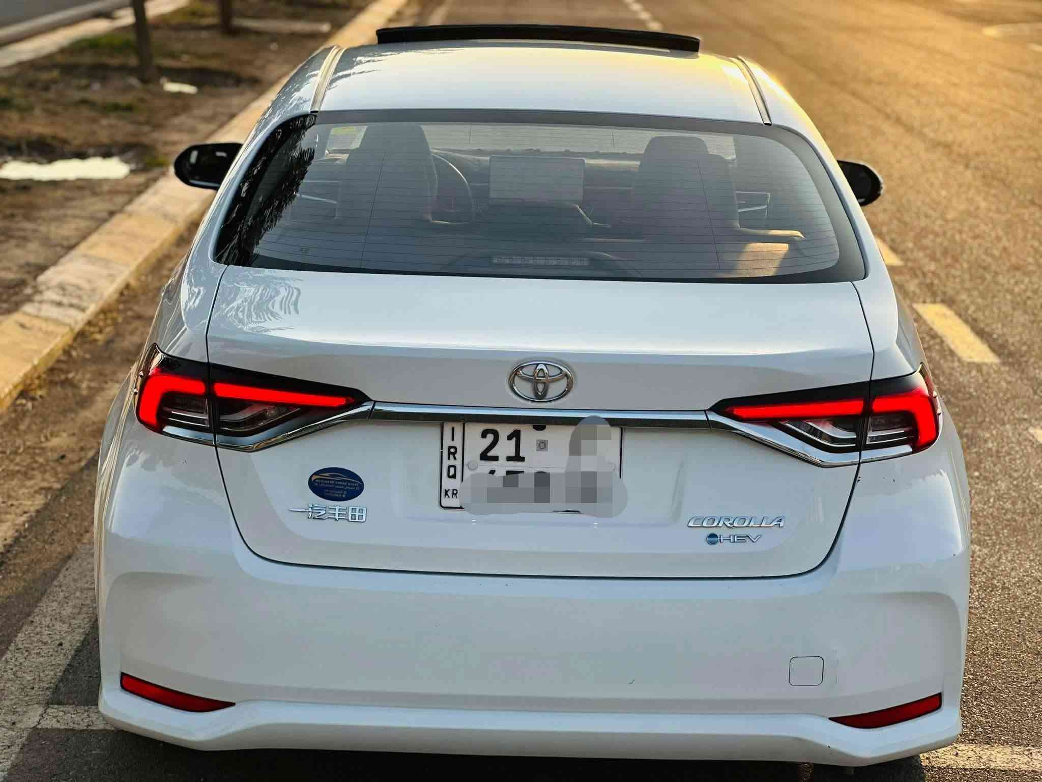 ( بدون مقدمه نضام كمبيالة )
كورلا هايبرد 2024
شكل خليجي
اوتو
فول مواصفات
بصمة
سلايد
كشنات جلد
مكفول من الصبغ 
كير و محرك ابشرط
السعر : 180
للاستفسار واتساب : ***********
العنوان : سليمانيه شارع 60 معرض الريان لتجارة السيارات
