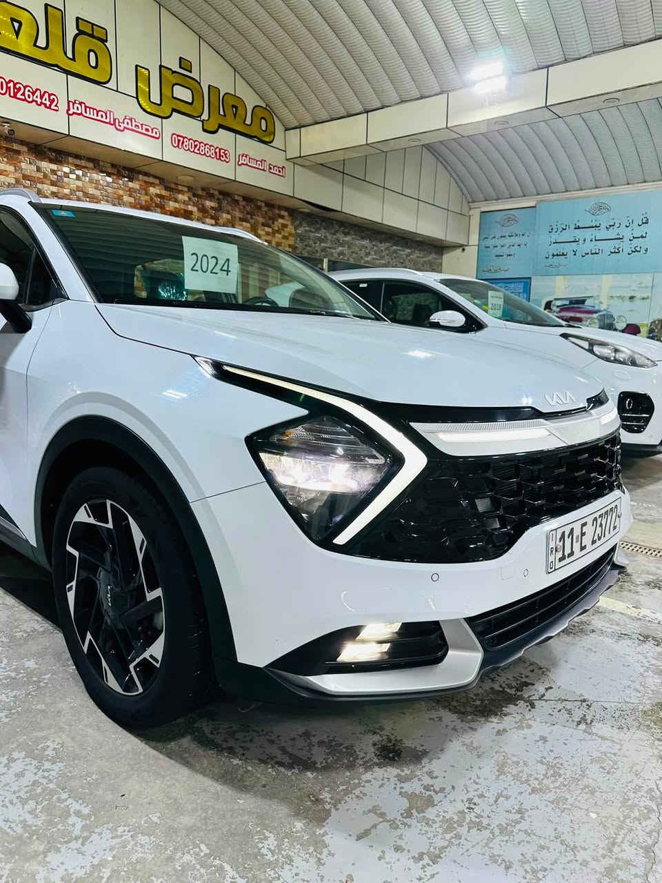 معرض قلعة اربيل لتجارة السيارات الحديثه 

                               
كيا سبورتج sportge. 2024. رقم بغداد أنكليزي 

خليجي شركه دوليه ام الضمان 

مكفوله كفاله عامه بدون اي ملاحضه 
   
‏‎مواصفات فول قماره حديد      السعر 212
شباك امامي LED 
شفتات ستيرن
ستيرن تدفئه
‏‎مكينه 2000 دوش
كشنات جلد 
‏‎بصمه تشغيل 
‏‎تشغيل عن بعد 
‏‎مقاعد الاماميه كهرباء 
‏‎مقاعد الاماميه تدفئه
‏‎شاشة كبيرة ابل كار بلي
‏‎كامرة خلفية
‏‎حساس أمامي 
‏‎حساس خلفي
‏‎تبريد قطعتين 
‏‎درايف مود 
‏‎مري كهرباء 
‏‎بك لايت خلفي LED
سايدبريك بصمه
مانع انزلاق
حساس تاير
كروز سرعه
انظمت قياده
أريل نفكيشن 

‼️السيارة مكفوله كفاله عامه نظافه زيرو

*********** مصطفى المسافر 
*********** مقتدى المسافر 
*********** أحمد المسافر
