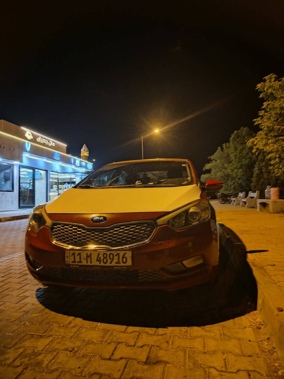 كيا فورتي ١٤ بدون ضرر بيهه قطعه واحده مبدله محرك ٢٠٠٠ رقم بغداد الدولي مكاني ديالى
 باسم ولد صاحبي سيارة تبريد وجاهزة متصرف عليهة ربع لون احمر
سياره مكينه كير بل شرط سياره شلعه خير من الله تفويله بانزين تكفيك هوايه اقتصاديه 
للاستفتار ***********
سعر 100 وبيهه مجال قليل
