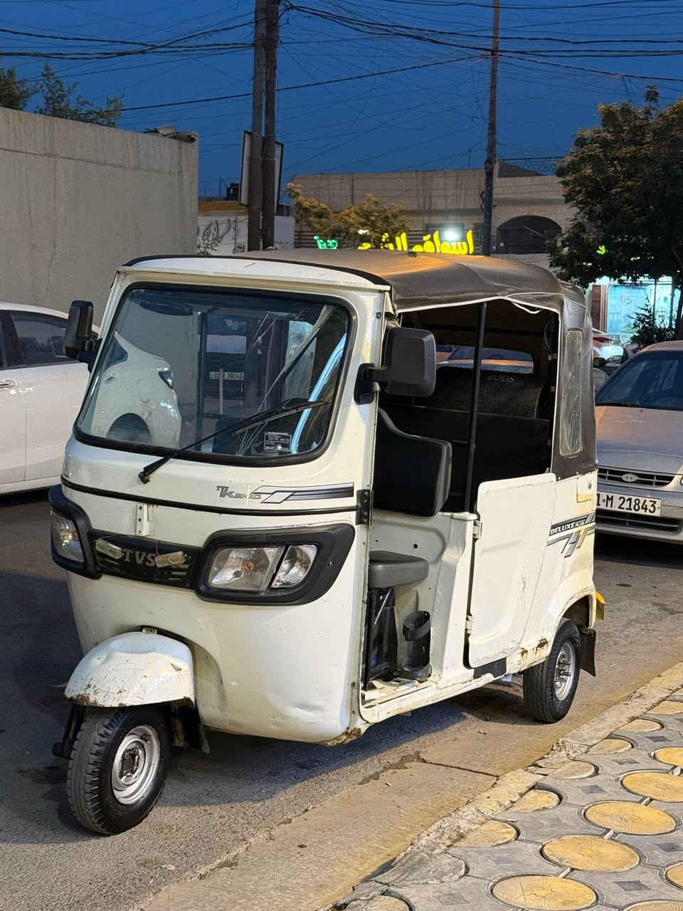 تكتك TVS • موديل ٢١ • محرك نضيف
