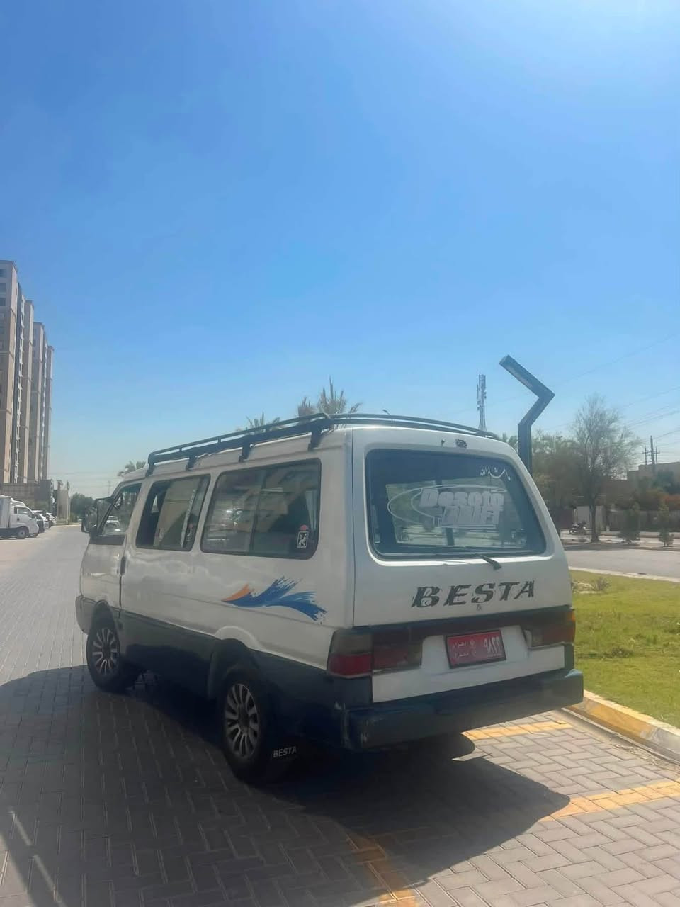 � للبيع كيا بستا موديل 1994❤️‍🔥

السيارة للبيع بسعر 35 ورقة 💵
📍 الموقع: بغداد – حي الجهاد
📄 ماشين بمعاملتها وأوراقها أصولية
🔢 تترقم حمل

السيارة جداً نظيفة وموجودة للفحص والمعاينة ، والبيع للجادين فقط.

السعر قابل للتفاوض البسيط عند المعاينة 
للاستفسار: ‭***********‬
