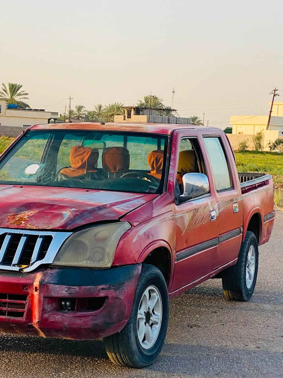 كنو منفيس محرك وكير مال 85
صدر جديد تخم تاير جديد تبريد شغال فقط القايش مكطوع سياره 
جاهزه عله حسب الصول المكان 
صلاح الدين تكريت للسفسار اتصل على صاحبها ***********
