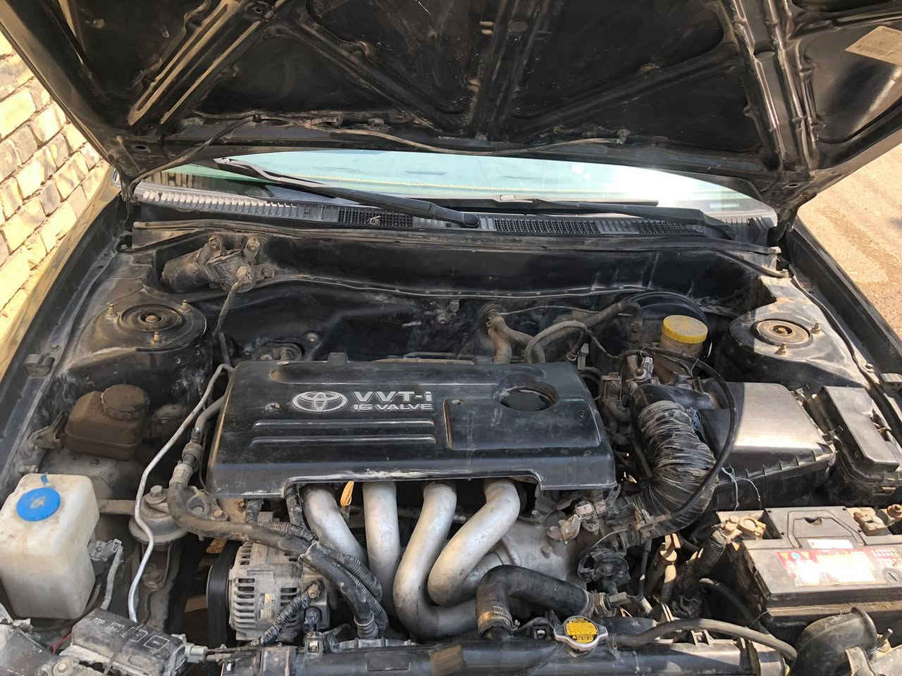 للبيع كورلا بغداد تحويل مباشر موديل 2002 سيارة جاهزة تبريد شغال بيها طخة بالبجم معمرة موضحة بالصورة معمر صدر امامي وخلفي وتايرات جديد السعر 55 وبيها مجال مكاني الدورة للتواصل *********** بي وات ساب
