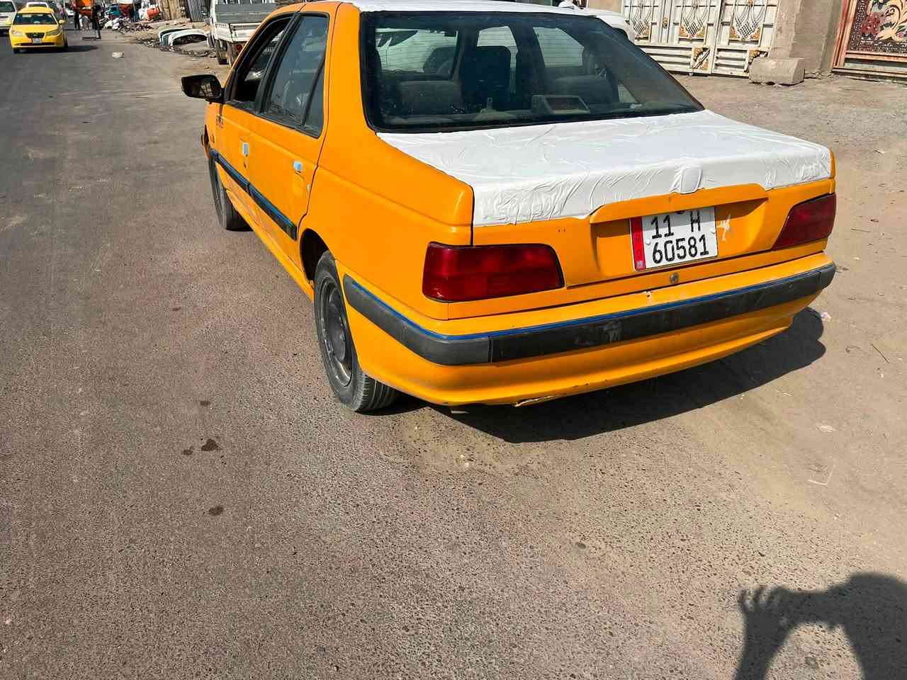 السلام عليكم بيجو بارص مديل ١٨رقم بغداد نكليزي بسمي تحويل ثاني يوم مكينه كير جدد المكان بغداد حي النصر 
السعر ٣٥
الاتصال ***********
