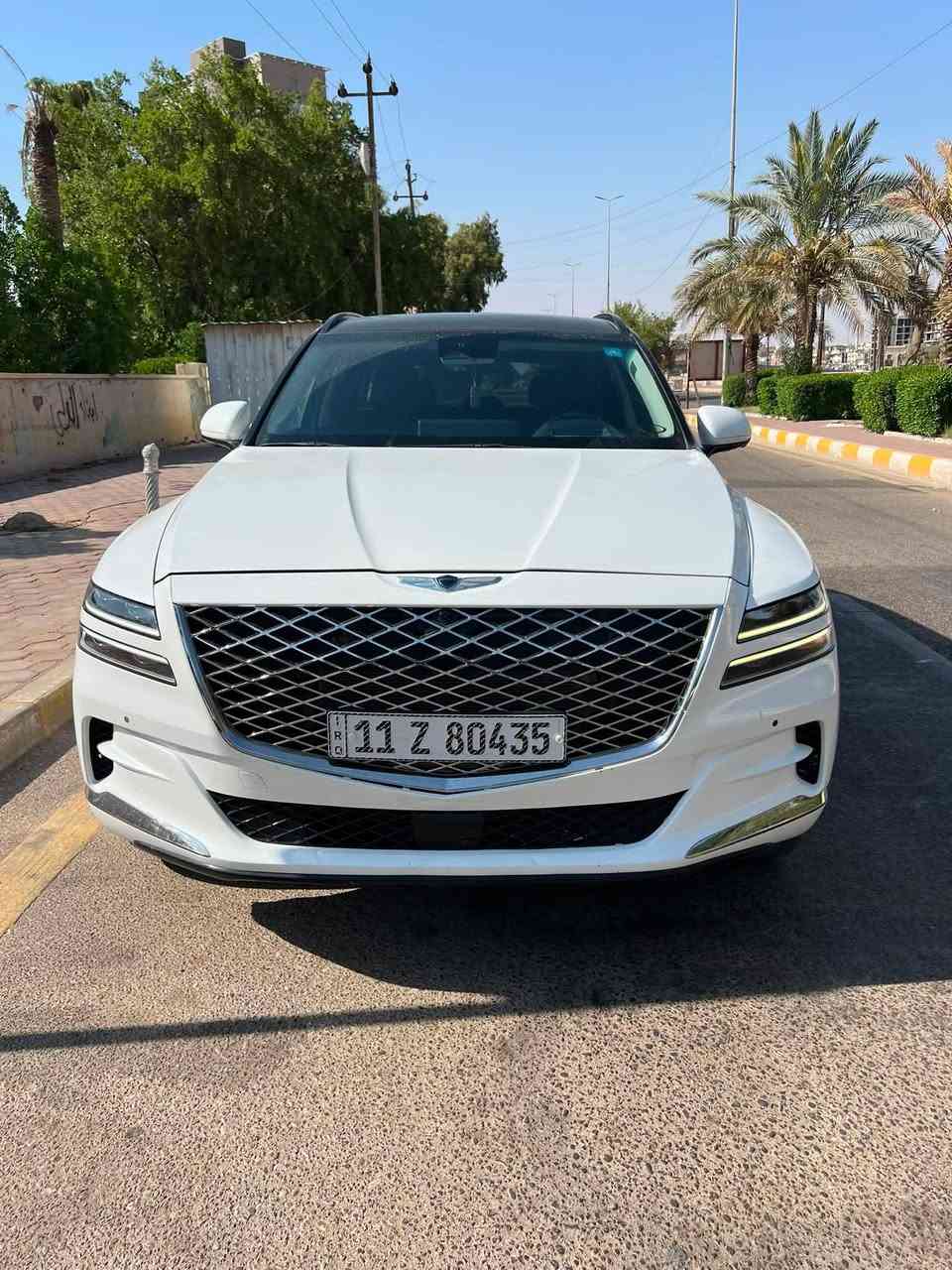 جينيسس gv80 موديل٢٤ ماشيه 14الف ٦ سلندر فول برستيج صور الحادث والسونار موضحه بالمنشور للاستفسار مراسله واتس ***********
