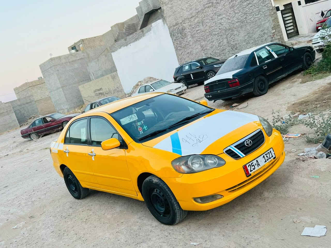 كورلا نحلة موديل ٢٠٠٧ سنوية جديد هيئة مصفر كير محرك تبريد صدر خير من الله سيارة جاهزة السعر 78$ وبيها مجال الشراي يتصل ***********
