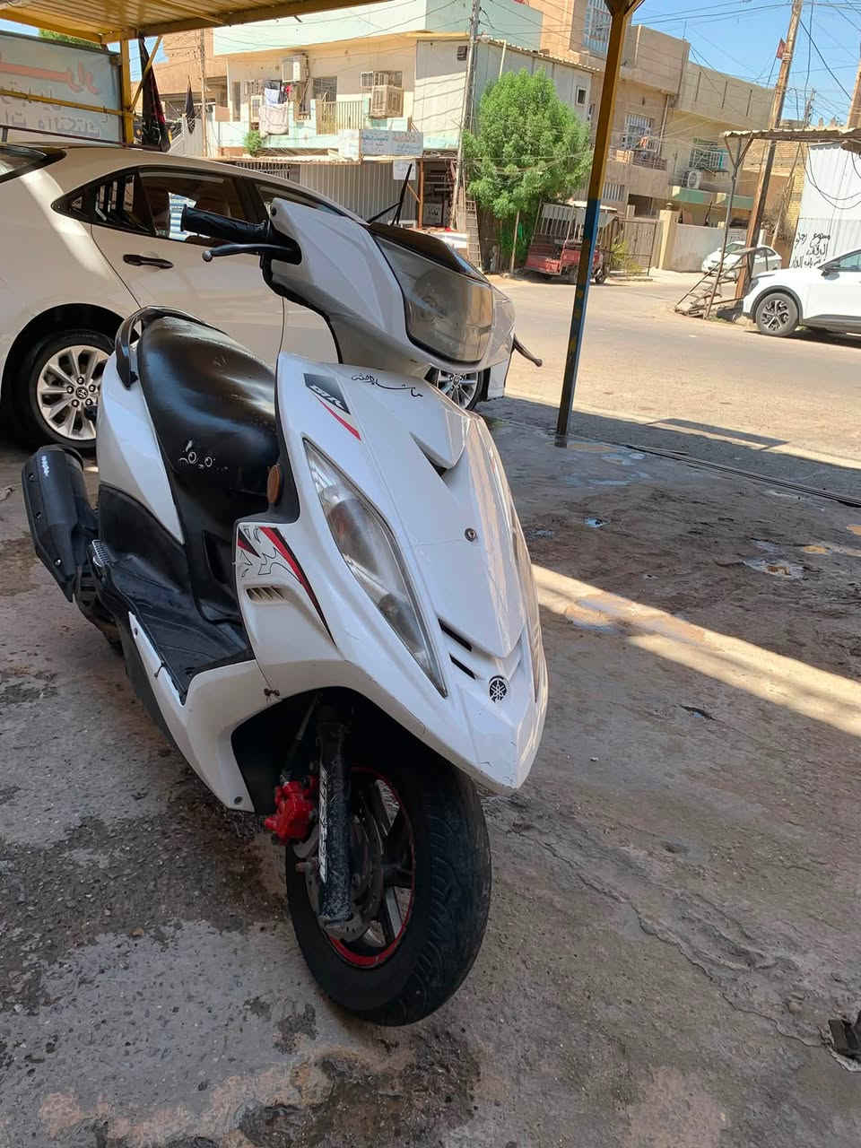 سلام وعليكم دراجه جيتي ار لدراجه نضيفه حيل للبيع  الدراجه نكره بأي وقت+مكفوله من نضوح و تنقيص وتبخير دبل اشاره رباعي كهربائيات كلها شغاله دراجه نصبتهة حلوه السعر725مجال حك الجيه المكان بغداد البياع رقم الهاتف ***********
