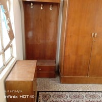 غرفه اخشاب • خزانة ٥ أبواب • طقم ١٠ مقاعد