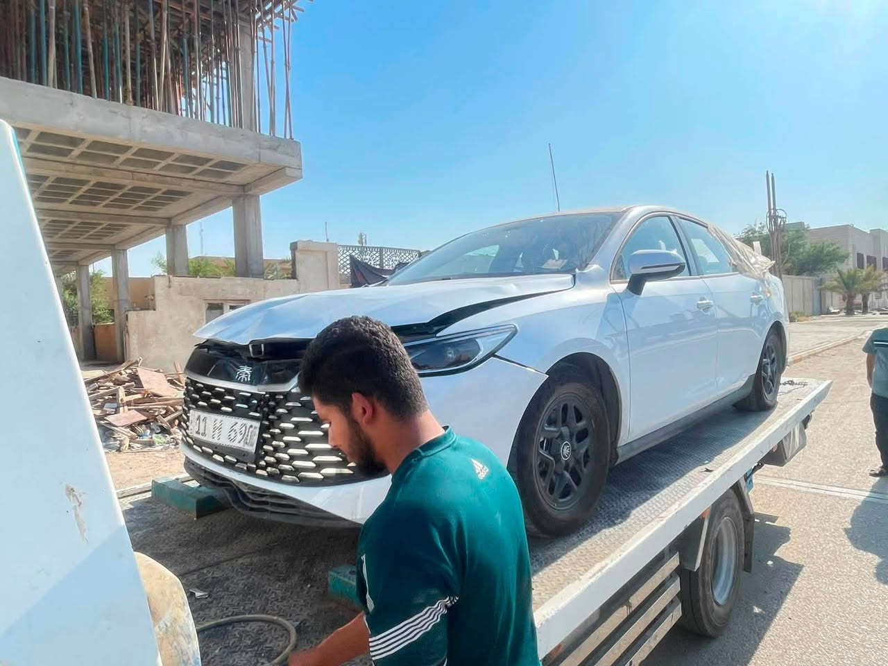 السلام عليكم بي واي دي 2025 رقم بغداد ماشيه 7
بيهة حادث بدون ايرباك تشتغل وتمشي السعر 15500 عراقي 
العنوان بغداد الدوره ‭***********‬
