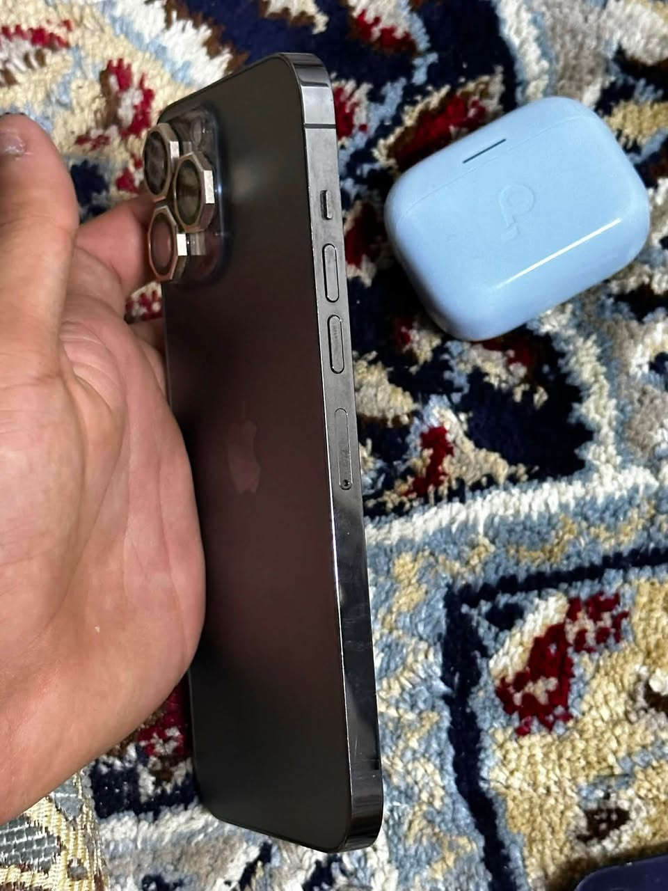 iPhone 13 Pro Max

للبيع فقط✋
جهاز اخو الجديد نظافه٩٧٪؜
ذاكره ٢٥٦
البطاريه ٩١ 
شرط فحص وين ما يعجبك 
لا مفتوح ولا محفز ولا معلايه 
الجهاز امريكي 
📍الناصريه الشطره 
السعر خاص
*********** 
***********
