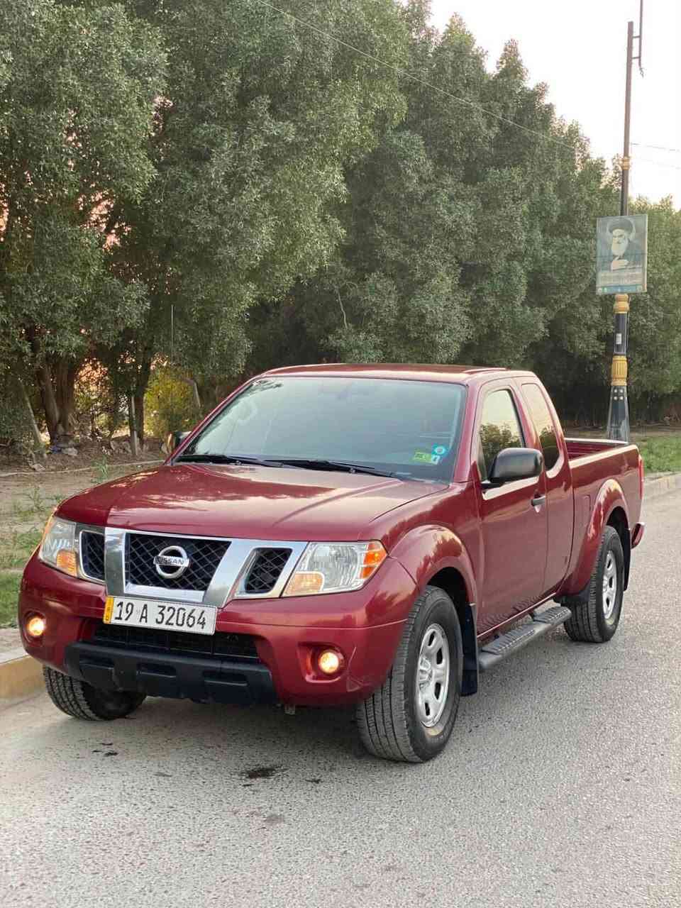 نيسان فرونتيرا
بيع فقط مراوس مااراوس⛔️
قماره وربع 
مكينهV6
رقم كربلاء 

المواصفات
شاشه جبيره 
كامره 
اوتو هولد
كشافات ضباب 
بصمه
تحكمات ستيرن
مانع انزلاق 

حادثها جاملغ امامي ايسر وبنيد صبغ فقط 
مكان السياره كربلاء
التواصل 
*********** 
غير متواجد عل فيس

