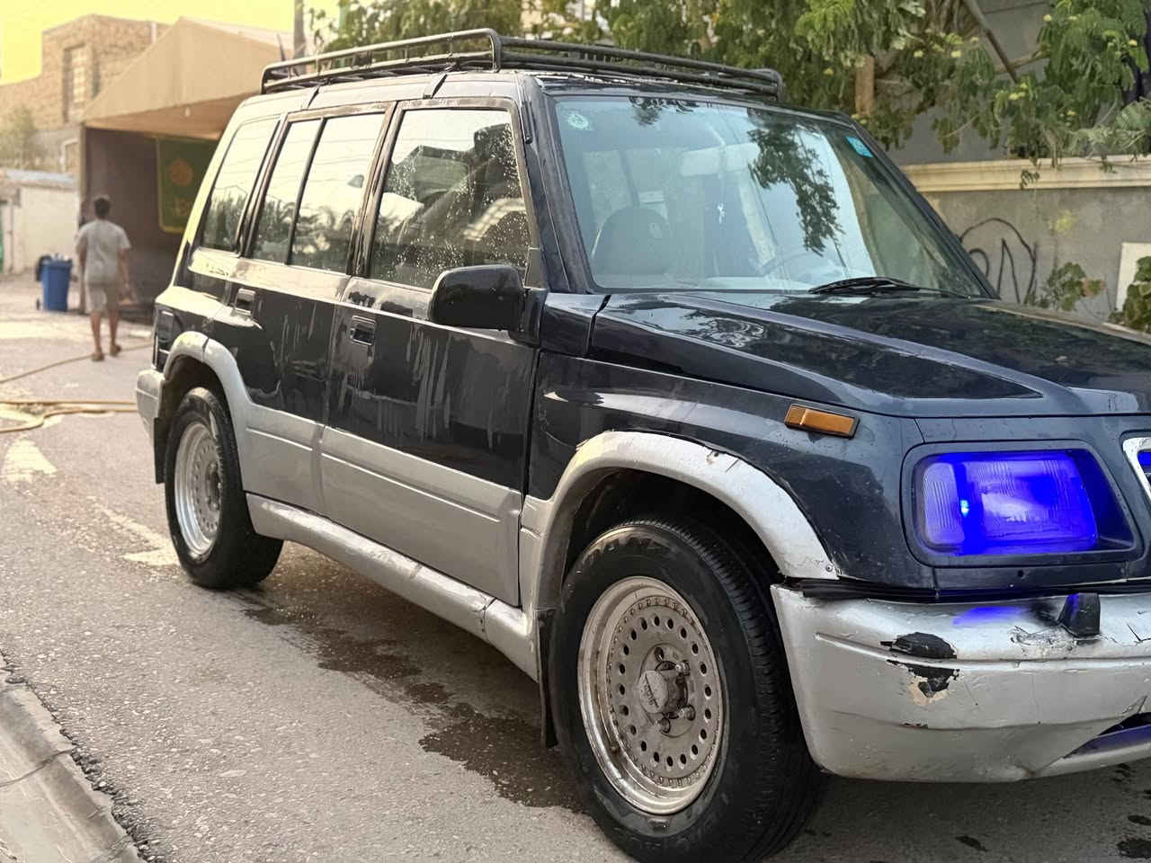 ساسوكي سياره حلوه مكينه وكير ياباني حداديه نضيفه تخم تاير جديد مكانهه ديوانيه السعر 38 والشراي يدلل بيع سريع ***********
