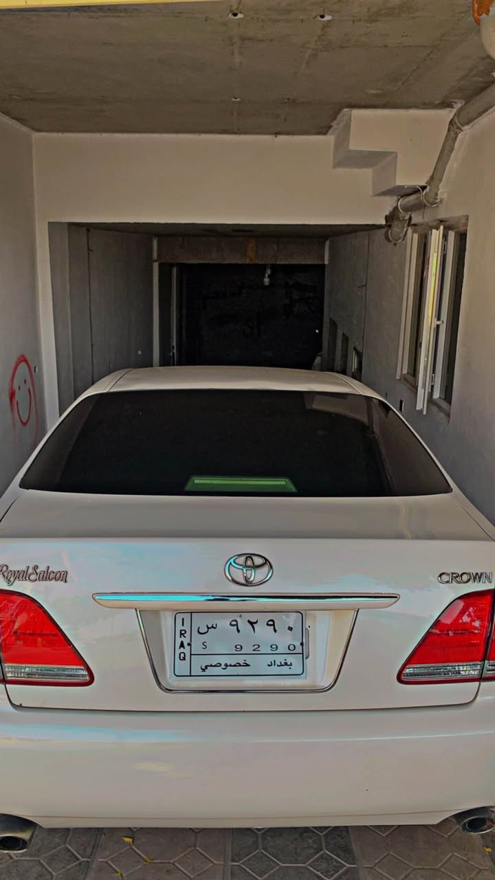 بـسـم اللە رەحمان رەحیم 
Toyota crawn 2005 
ناوزاردە
 ٢ دەگمەیە 
١٨٠ بچوک با بچوک 
گیرو مەکینە بە شارت 
هەموو گیانی جایز مەزبووتە 
بڕاوەیە سەیارەکە تامی ساخیک ئەیەت 
نرخ 48وەرەقە مەجەل 
لە سلیمانیم 
کۆد نیە 
*********** السليمانية, العراق
