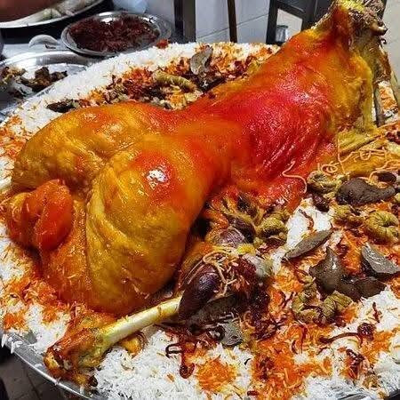 سلام عليكم شيف مندي دجاج لحم متفرغ وطلع محافضات ***********
