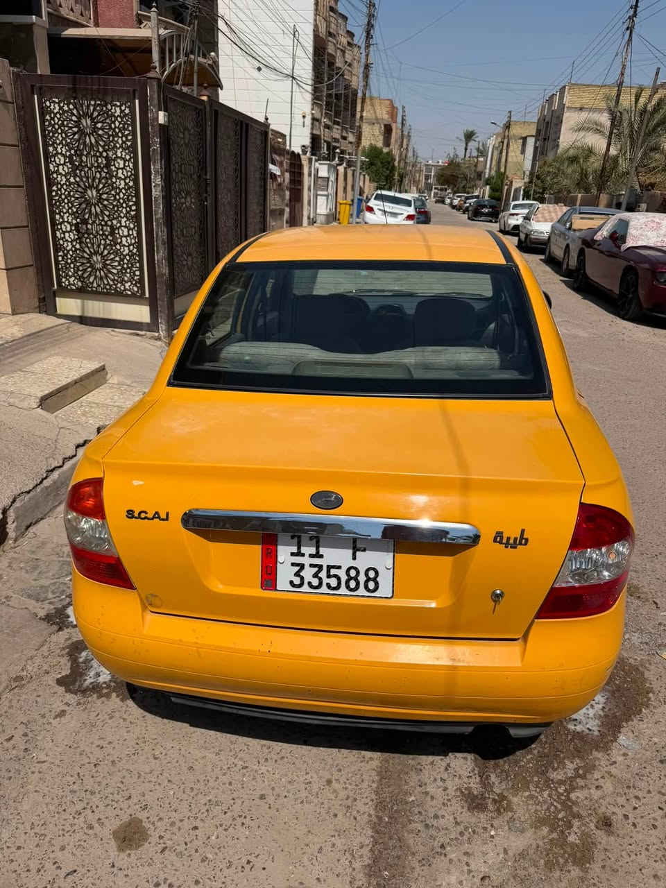 سلام عليكم طيبه 2016 مابيها صبغ بيها طخات زغار تبريد ثلج تخم تاير حداديه خير من الله سياره نضيفه مكاني بغداد حي تجار السعر 38 رقمي ***********
