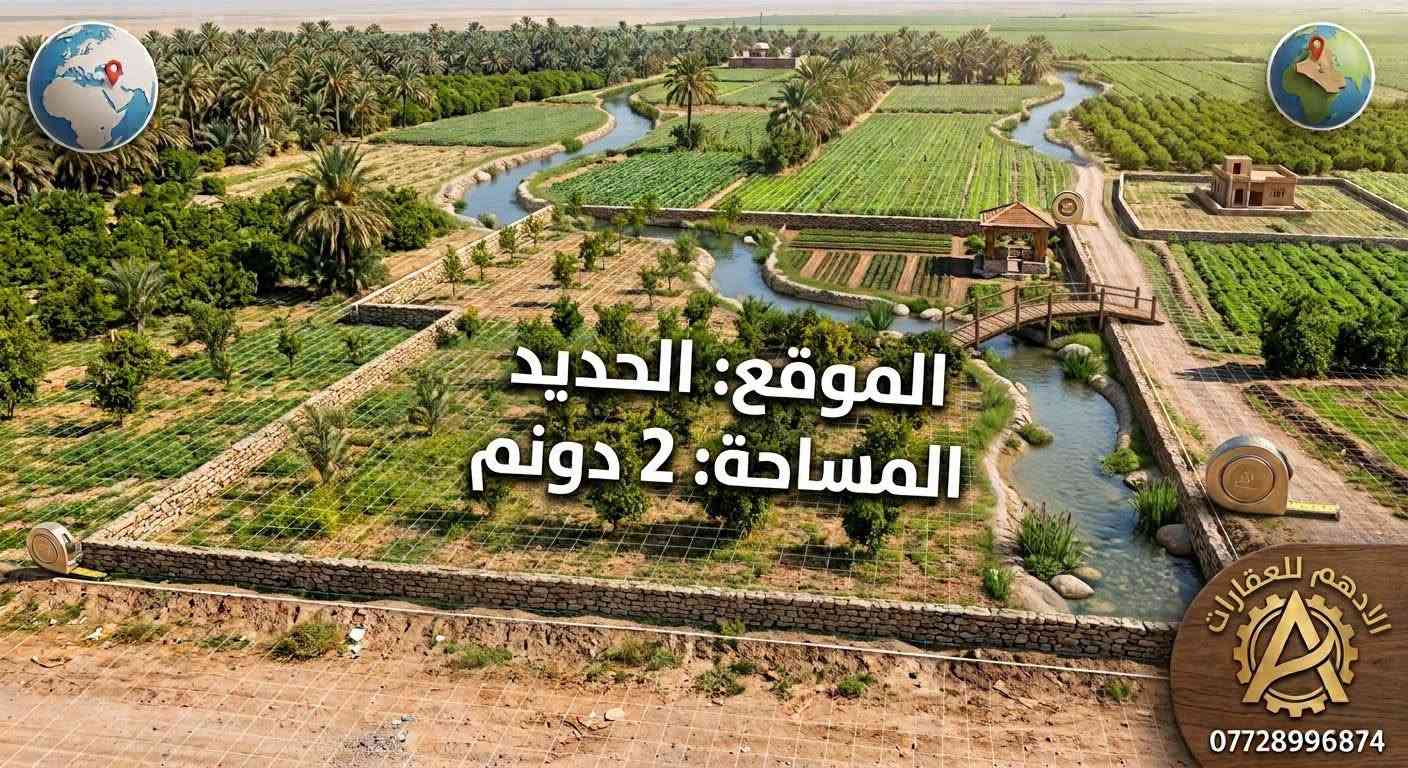 الحديد • ٢ دونم • صالح مزرعة