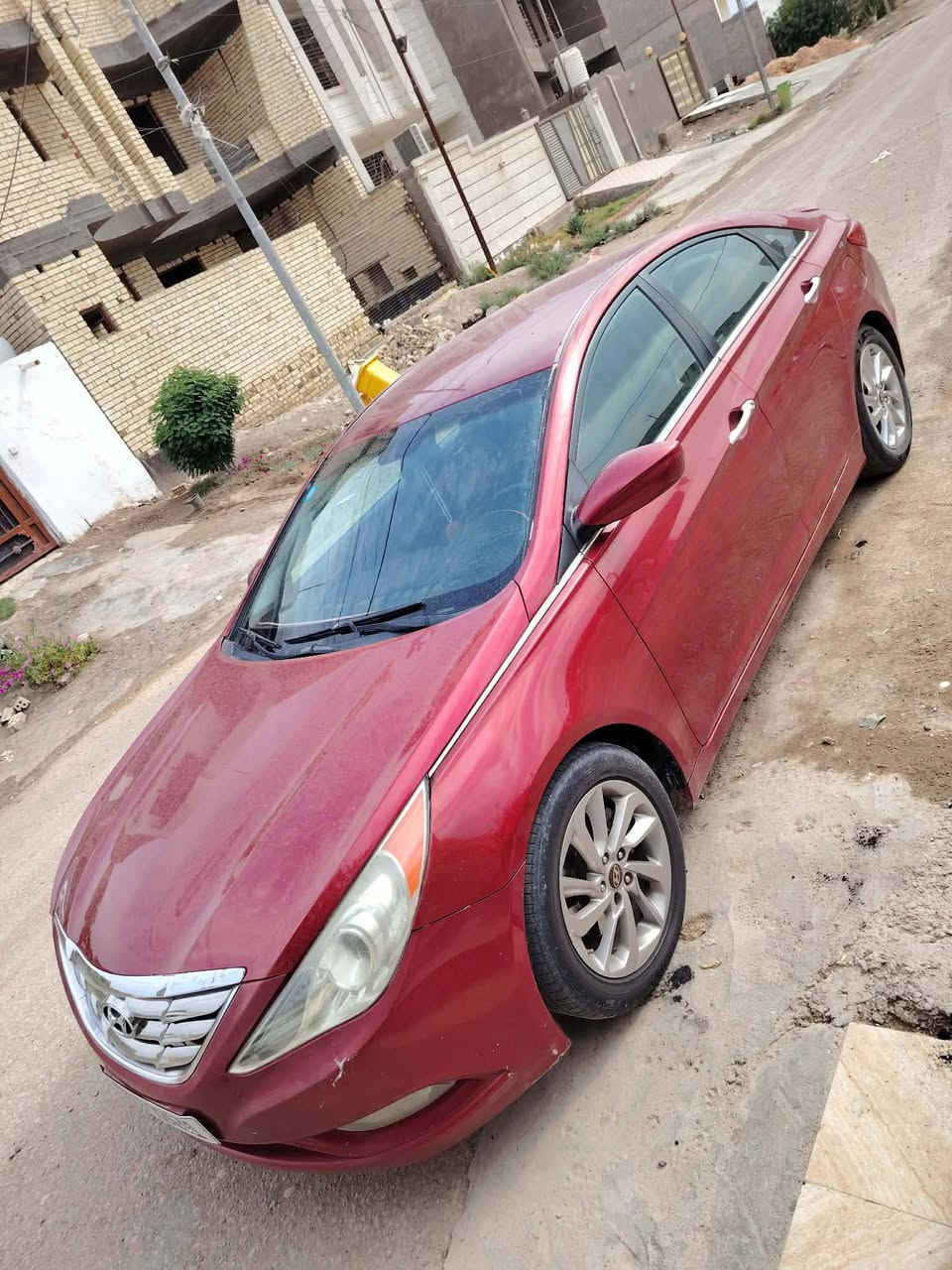 للبيع هوندي سونتا 2011 ضرر جملغ وبنيد بدون داخل ولباقي مكفول سعر 88 وبي مجال ***********

