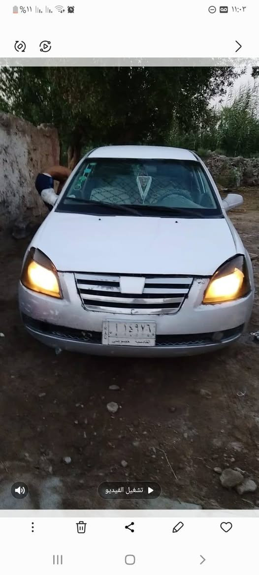 سلام عليكم
شيري اي فايف 
مديل 13
سياره حلوه ومرتبه  
مكينه وكير وحداديه وتخم تاير كهربائي زينات 
رقم قادسيه سياره مسحوبه من المصرف وبيه كتاب
براء الذمه  راعيه بديوانيه معلم بس رقمه مغلق يعني تروح لمصرف يطونك عنوانه ويداورلك نكليزي الف ما مطلوبه سياره 
اني أبيعك اكفله الك سرقه وعشائر 
السعر 17وبيه مجال 
العنوان ديوانيه قضاء غماس 
الهاتف ***********
مصرف رشيد 
كتاب براء ذمه موجود ويه سنويه 
تجي تقره كتاب وتقتنع اله تشتري
