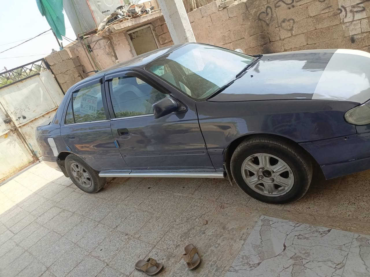 النترا موديل 94 ماكينه وكير كفاله صدر جديد تايرات جدا سنويه بال 31 رقم انجليزي شرط التحويل سياره جاهزه وكامله متمله شواصه مقفولات مقفوله السياره كفاله مكان السياره ديالى الخاله سعر السياره 24 ورقه شرا يتصل ***********
