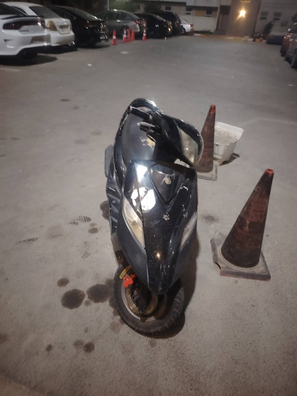 دراجه ثعلب 140 للبيع تجي تأخذه كوم حديد ما يرادله بس شويه شغل الدراجه مكينته خرسه السعر 300 وبيه مجال مال جيتك ***********
