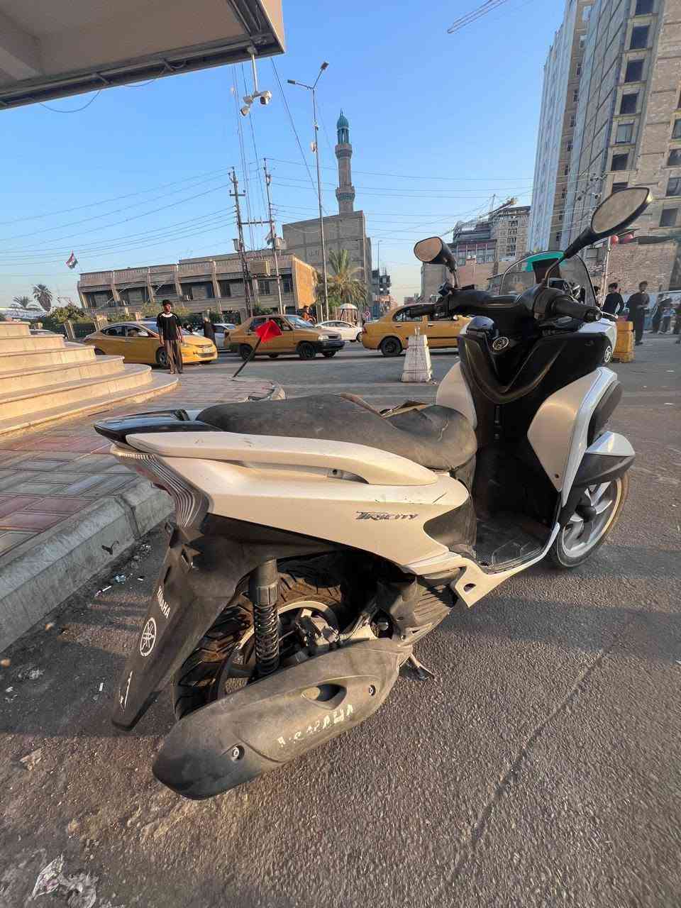 دراجة ياماها ترايسيتي  مديل 2021  ((ياباني))

بنظام مكابح مدمج  لضمان اقصى درجات الامان والتوقف السريع
نظام تدفئة في  يدات الدراجة في فصل الشتاء 
دراجة نظيفة بنسبة 96% 

 كل شي في دراجة شغال وبصورة طبيعية 
ما داخلة مصلح 
اقتصادية في صرف البانزين 
بسعر 1.750.000 
كربلاء
 للتواصل / ***********
