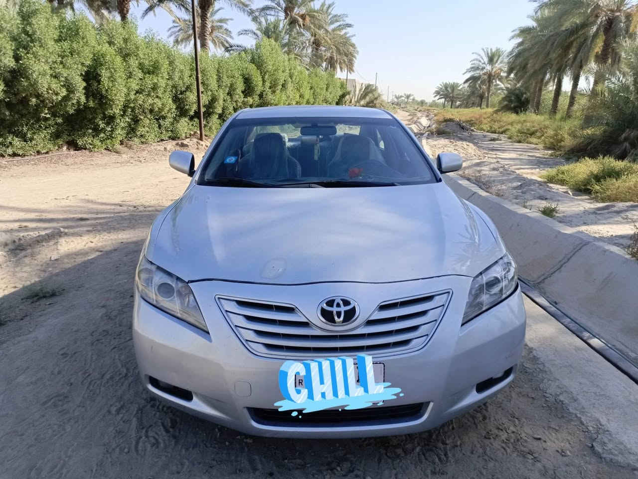 السلام عليكم كامري موديل ٢٠٠٨
وارد خليجي سنويه جديده تاريخ النفاذ لل٢٠٢٩
سياره نظيفه كلش تبريد ثلج 
للاستفسار اكثر اتصل على هاذا الرقم ***********

نص مكتوب في الصور:
- CHILL