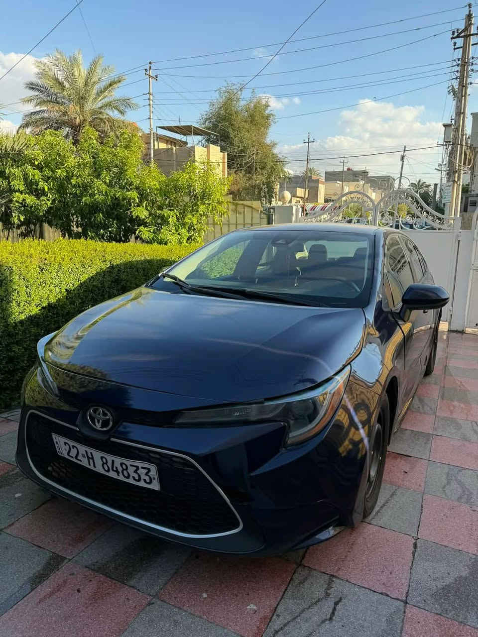 كورولا ٢٠٢١ • رقم اربيل • ٧٠ الف ميل