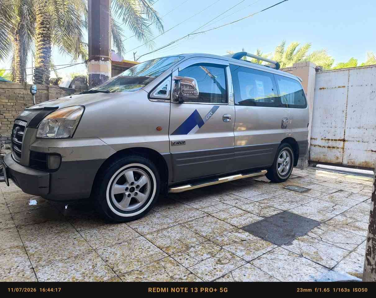 استاركس موديل 2005
رقم بغداد خصوصي بسمي 

مكينه مسكر جديده كير اوتوماتيك تدفئة تبريد حدادية أمامية وخلفية جديده تخم تاير جديد كهربائيات كلة شغالة شاشة كاميرا أمامية وخلفية مكفولة كافة عامة فقط طخة بسيطة بالجاملغ الخلفي موضحة بالصورة شواصي مكفولة من الشخط السيارة بلادية العنوان #بابل_المدحتية_الحمزه_الغربي للاستفسار الاتصال على الارقام التاليه ***********. ***********

نص مكتوب في الصور:
- starx-2005
- 11/07/2026 16:44:17 REDMI NOTE 13 PRO+ 5G 23mm f/1.65 1/163s ISO50
- 11/07/2026 16:44:25 REDMI NOTE 13 PRO+ 5G 23mm f/1.65 1/120s ISO50
- 11/07/2026 16:47:52 REDMI NOTE 13 PRO+ 5G 23mm f/1.65 1/297s ISO50
- 11/07/2026 16:48:05 REDMI NOTE 13 PRO+ 5G 33mm f/1.65 1/120s ISO100
- 11/07/2026 16:44:15 REDMI NOTE 13 PRO+ 5G 23mm f/1.65 1/129s ISO50
