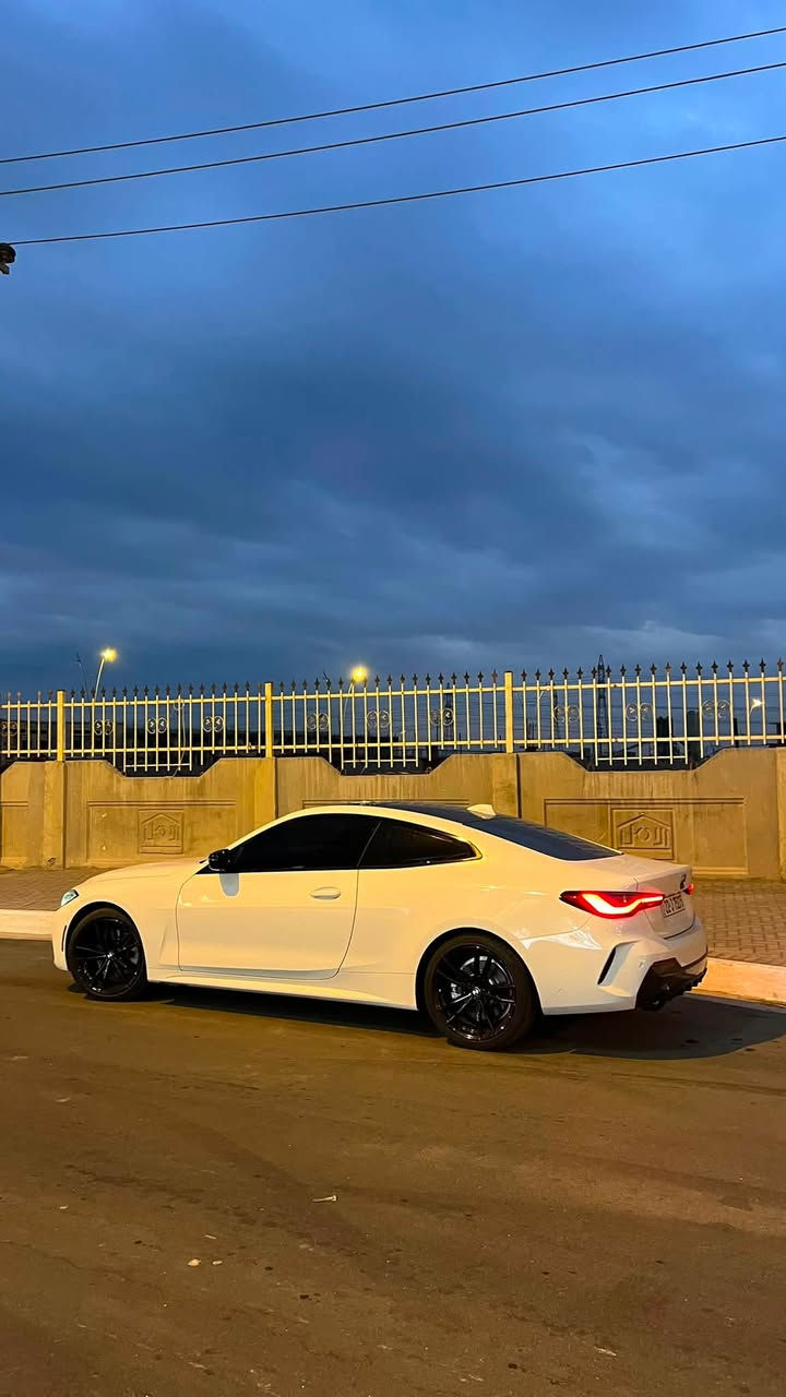 Bmw 430i coupe
2021 ماشيه 44km
داون بايب تفريغ وطلقات ( كل غراضها الاصلية موجودة + العطر الامامي الاصلي)
ايرباك برده حادثها الباب ومن وصلت طلع بيها كلير جاملغ خلف سايق
تدفئة كشنات
مري تعتيم وطوي
داخل احمر
هارمن كاردون سماعات
جاهزة كلش للاخير مابيها اي نقص 
مكان السيارة البصرة 
280 وبيها مجال 
***********
