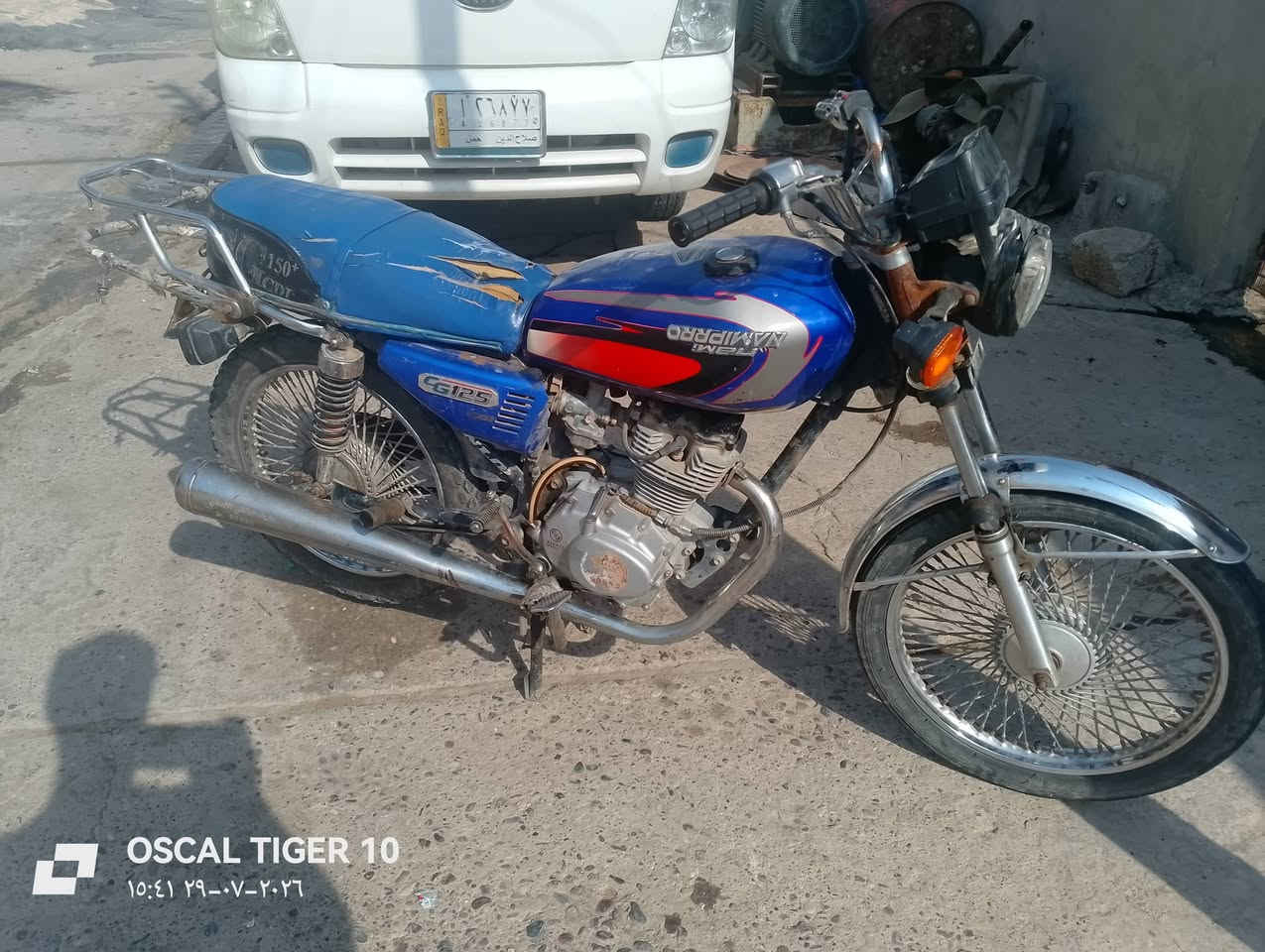 السلام عليكم موطور بارت للبيع كهربائية شقل دبلات 4شقل  نضيف المكان جنوب الموصل حمام عليل السعر 250
***********
