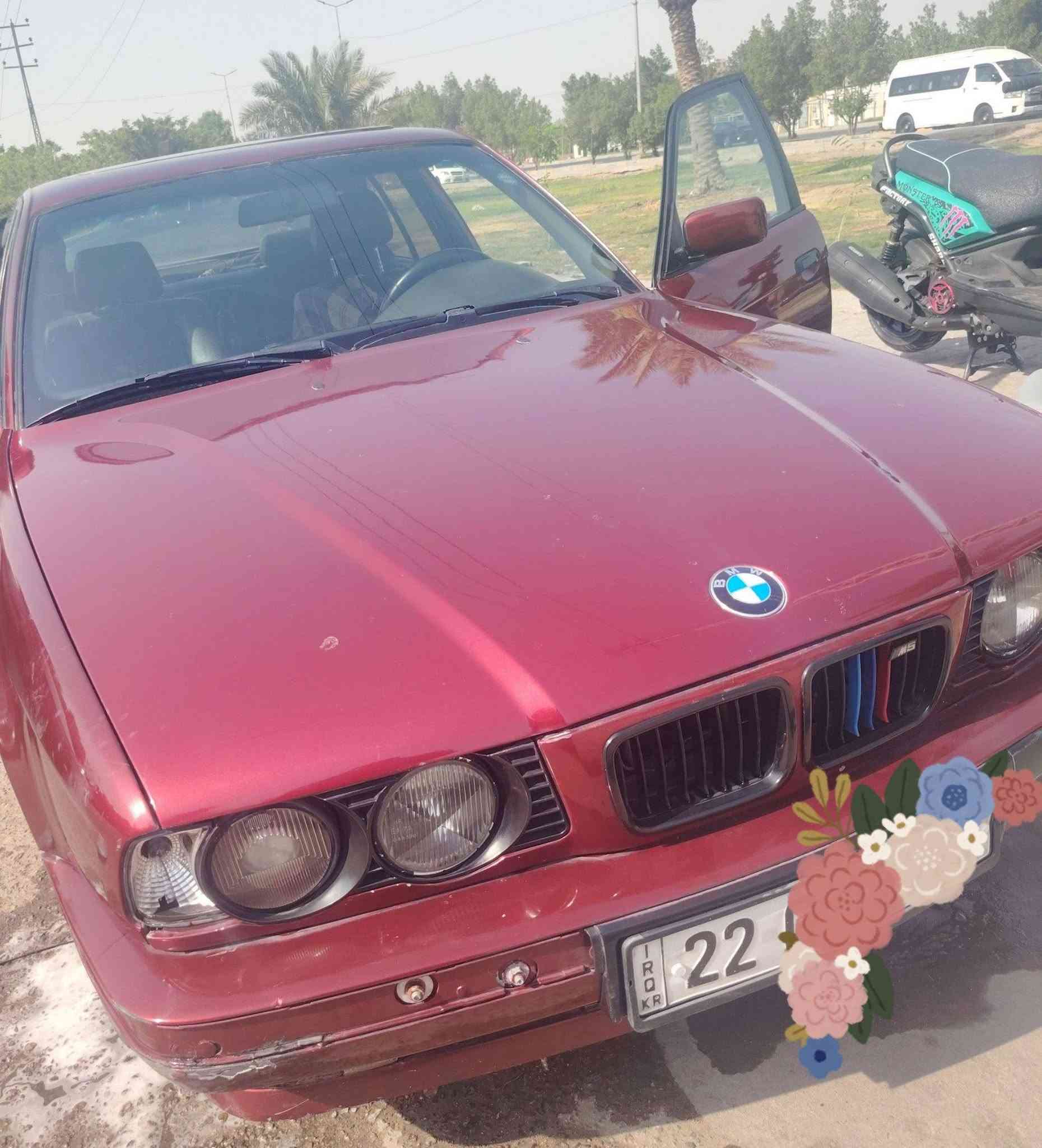 للبيع BMW
موديل 92 محدثة 95 
525i
6 سلندر
 مسكر فانوس 
رقم أربيل
كير اوتو
تبريد شغال
صبغ عام
** صبغ واكع واضح بالصور
وباب البانزين
شخطات خفيفة
المكان نجف
السعر 50 ورقة 
*********** فقط واتساب

