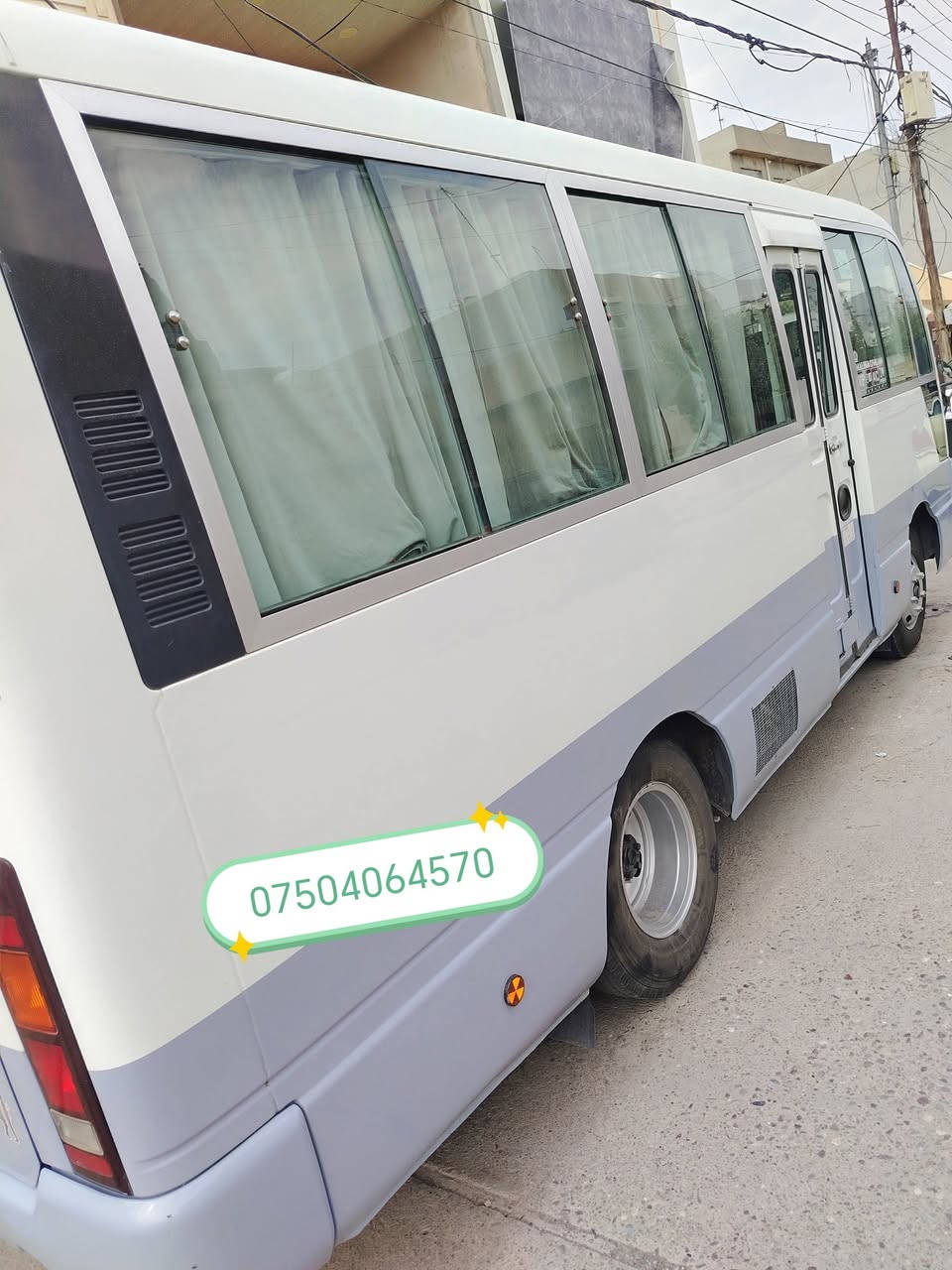 نيسان كوستر ٢٠١٤ • ماشيه ١٨٠ • بنزين وغاز إيطالي